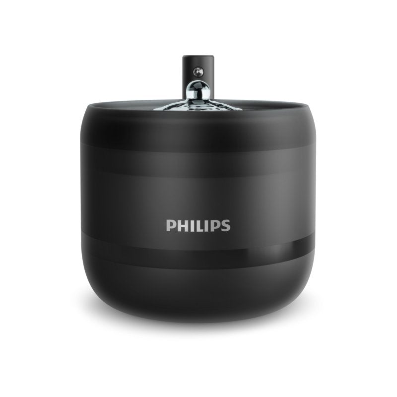 Philips Automatic Pet Water Fountain 2.2L Capacity, Fresh Black Drinking Dispenser