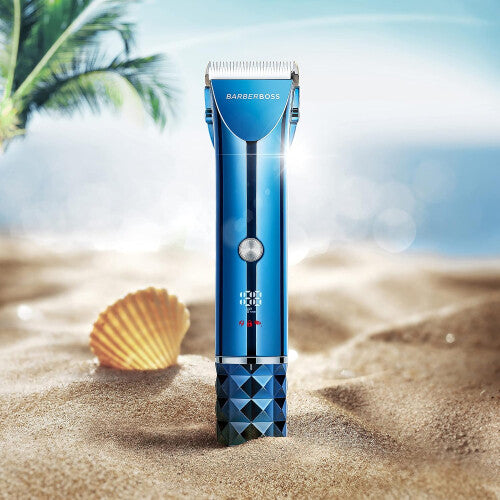 BarberBoss Cordless USB Rechargeable Hair & Beard Trimmer Kit for Men