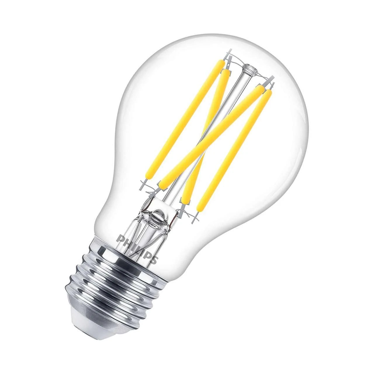 Philips E27 LED Filament Bulb Dim to Warm 5.9W 806lm