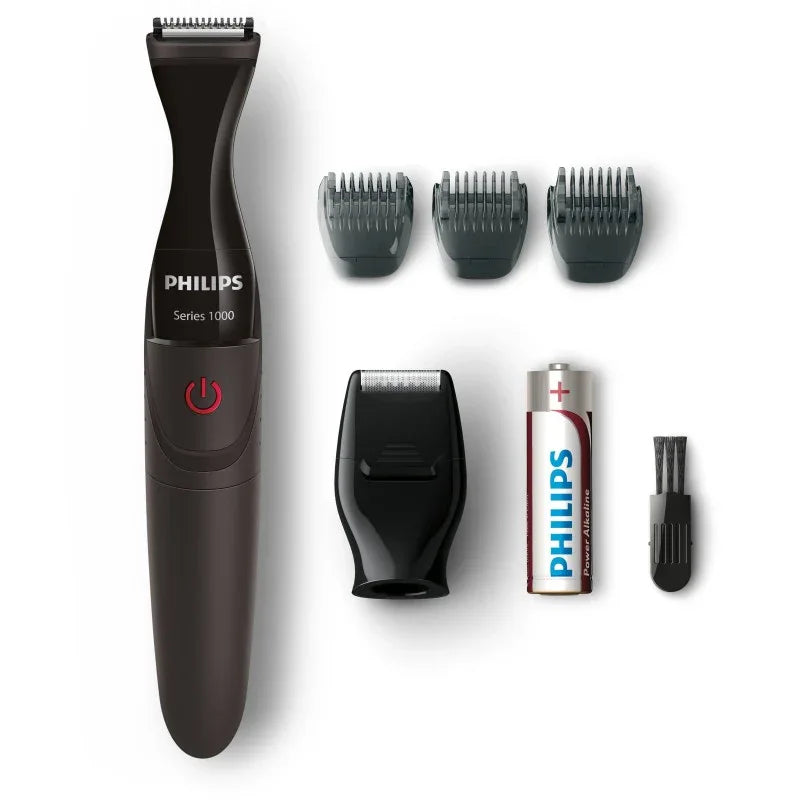 Philips MultiGroom 1000 Ultra-Precise Beard Styler Trimmer Kit for Men - Gomix Brands Outlet