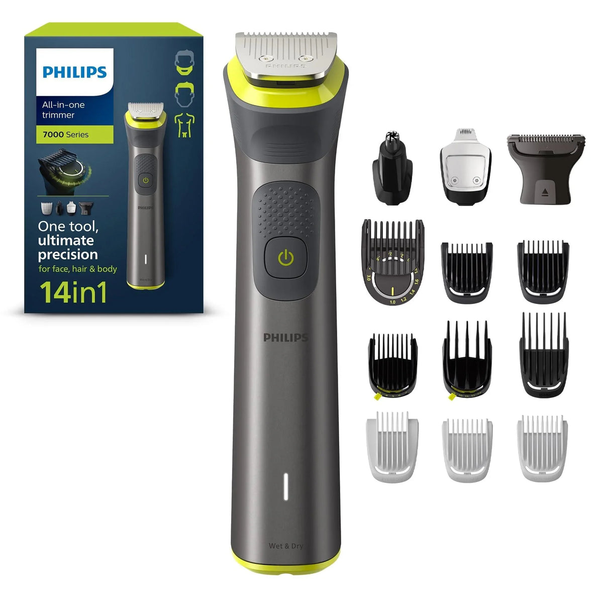 Philips Series 7000 14-in-1 All-in-One Multi-Groomer Beard Trimmer Kit - Gomix Brands Outlet