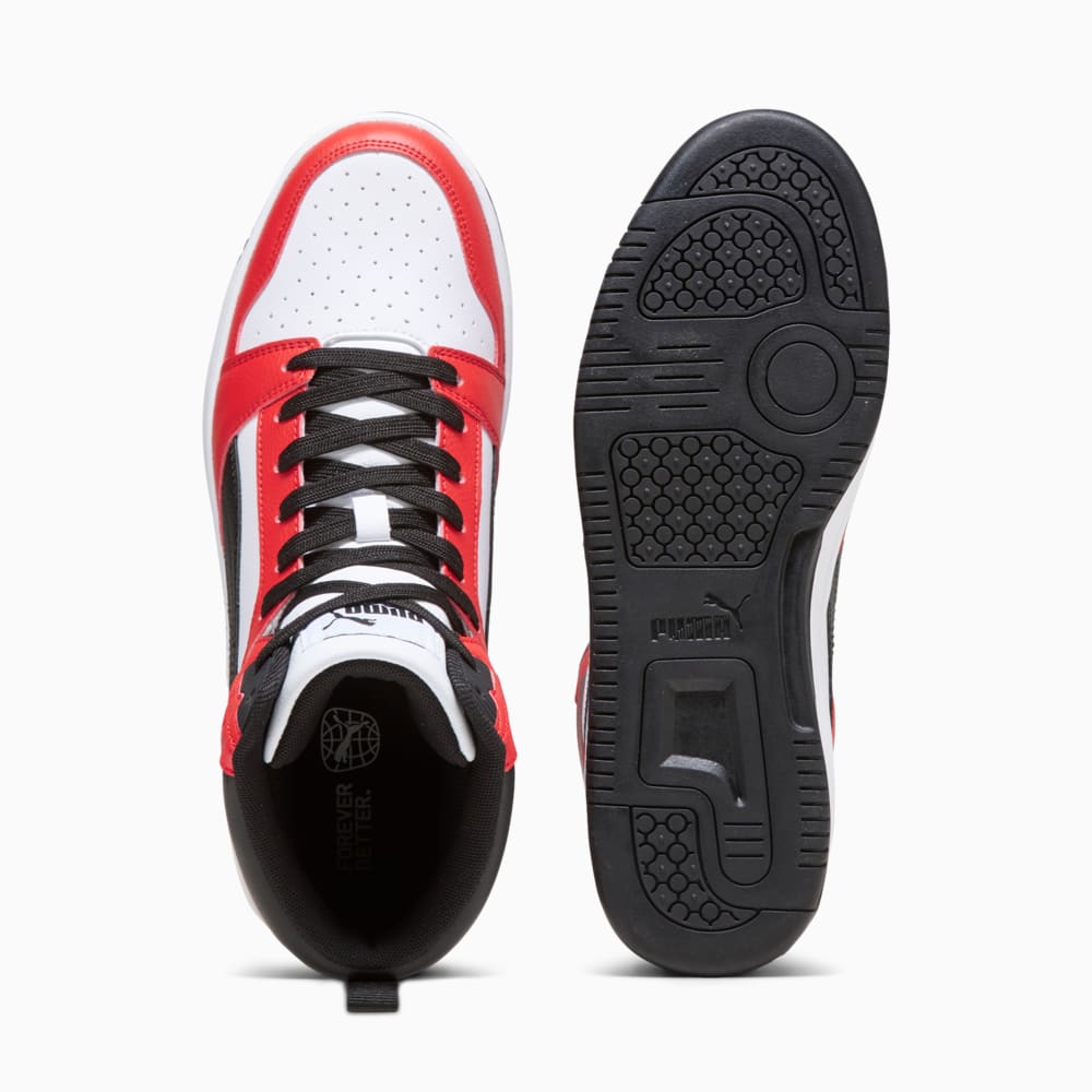 PUMA Rebound Basketball-Inspired Retro Sneakers for Comfort and Style