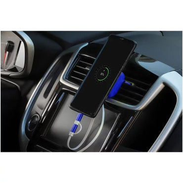 Chariot Magnetic Car Vent Phone Holder, Universal 3-in-1 Charging Cable - Gomix Brands Outlet