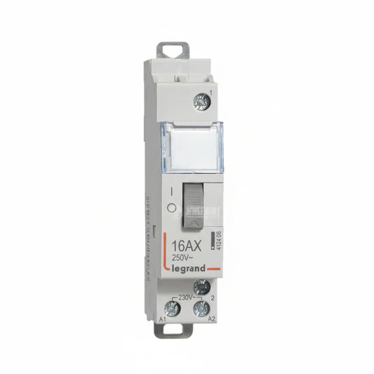 Legrand 4 124 08 Impulse Relay 16A 250V NO DIN Rail - Gomix Brands Outlet