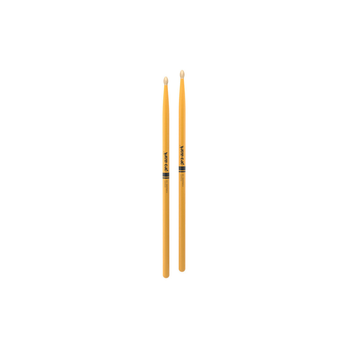 Promark 5A TX5AW Hickory Yellow Drumsticks - Standard Length