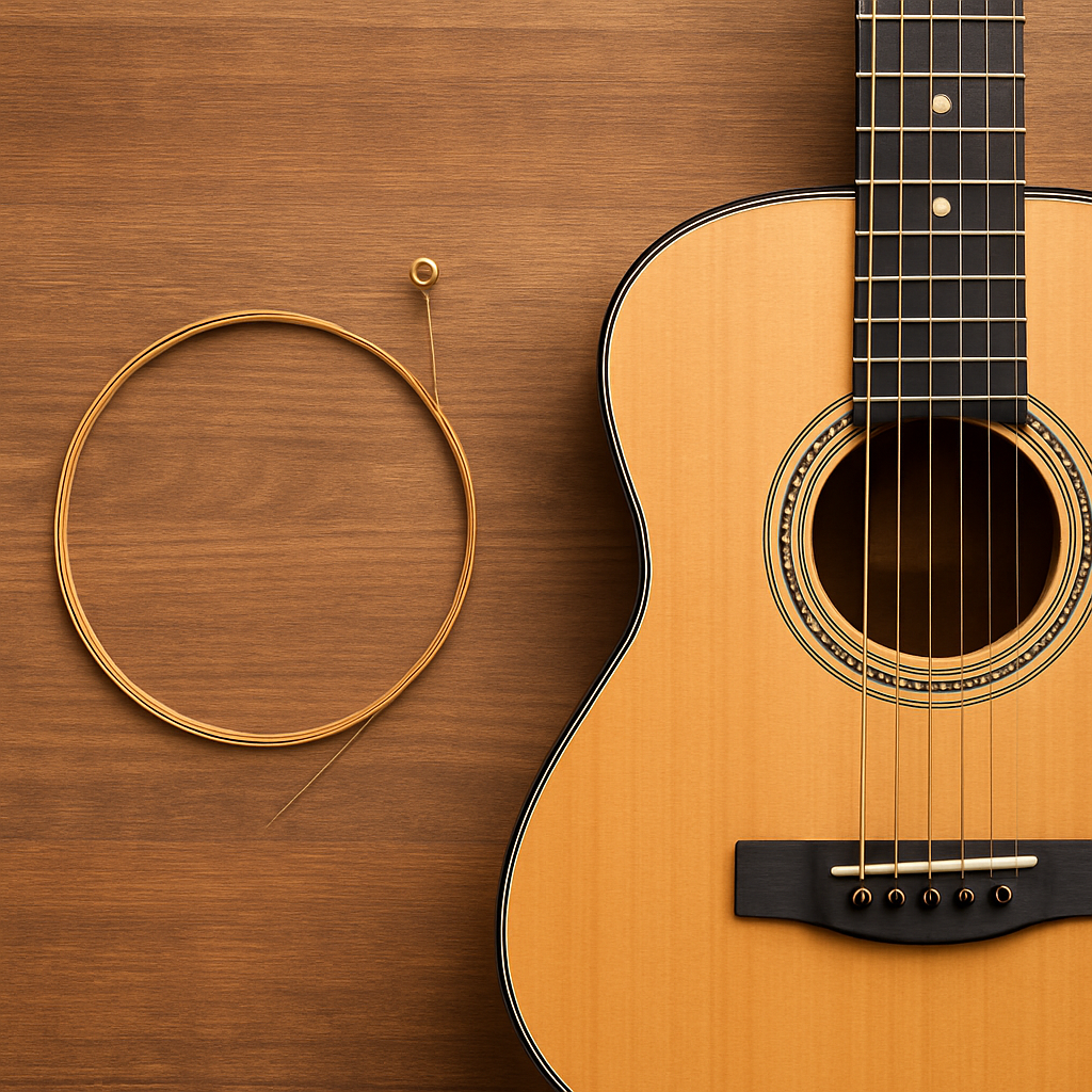 Elixir 14122 Acoustic Guitar Strings, Phosphor Bronze, NANOWEB Coating .022