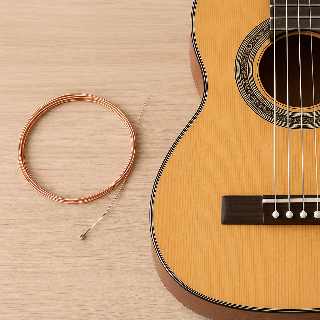 Elixir Acoustic Phosphor Bronze Guitar Strings w/ NANOWEB Coating .039