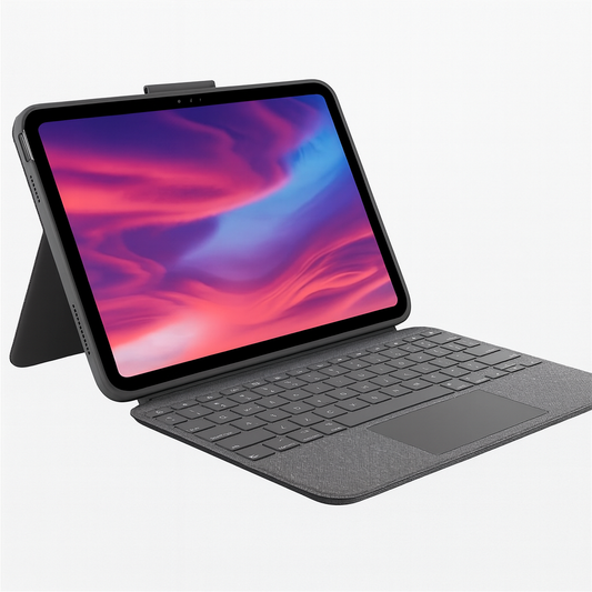 Logitech Combo Touch iPad 10th Gen Keyboard Case – Oxford Gray