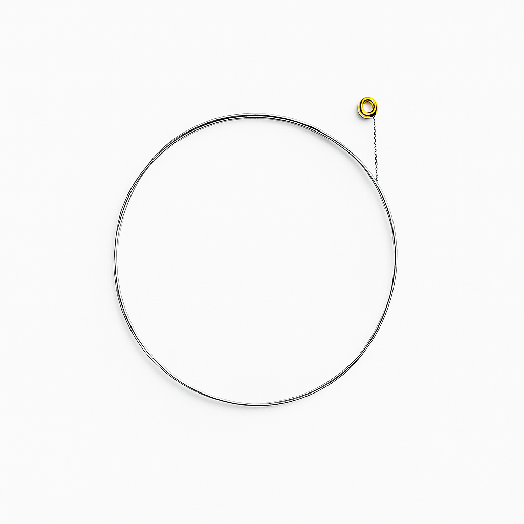 Elixir 13011 Single .011 Plain Steel Guitar String Replacement, 2-Pack