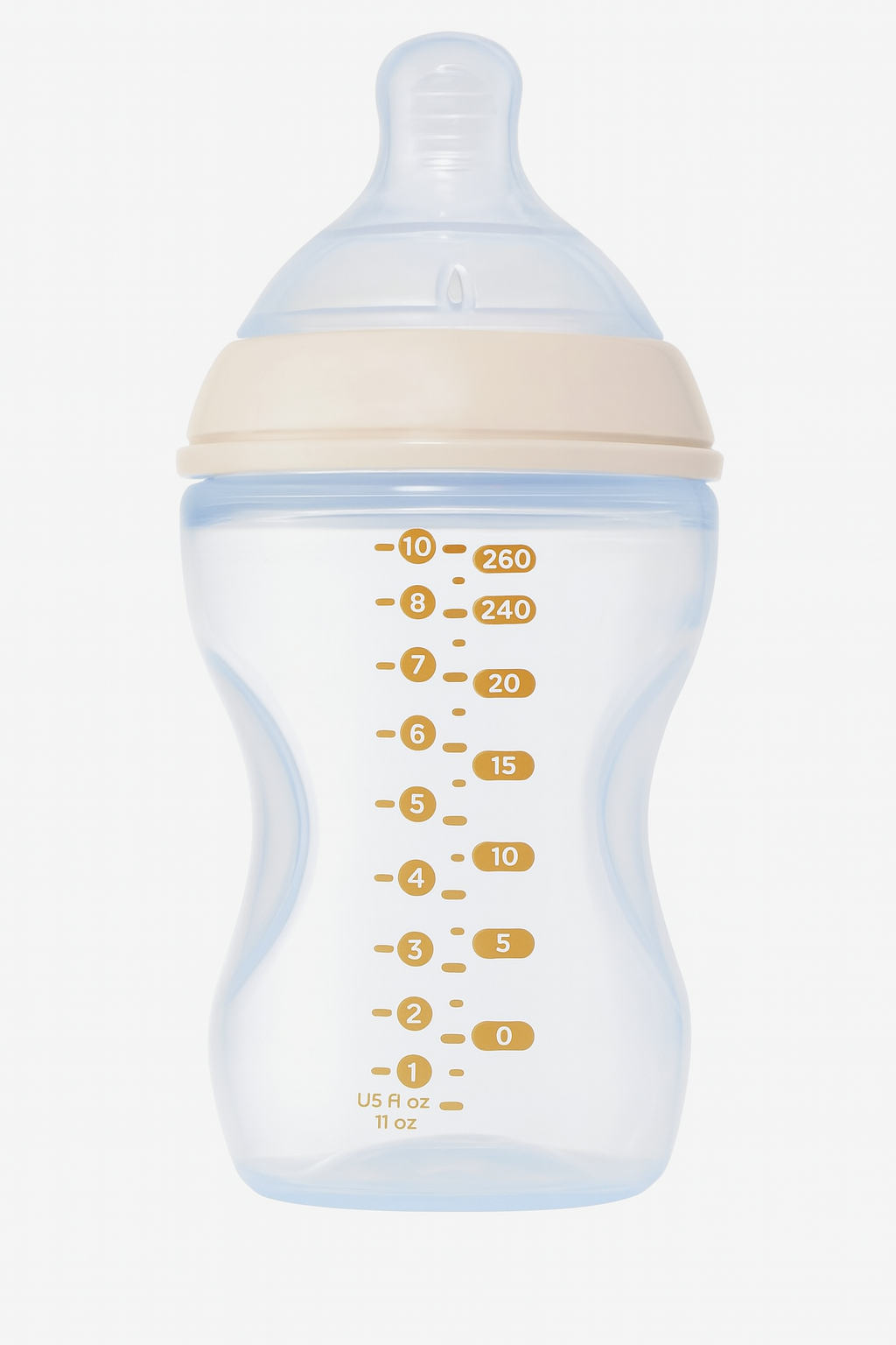 National Tinted Baby Bottle: 9oz Wide-Neck, Anti-Colic, BPA-Free, Easy-Clean