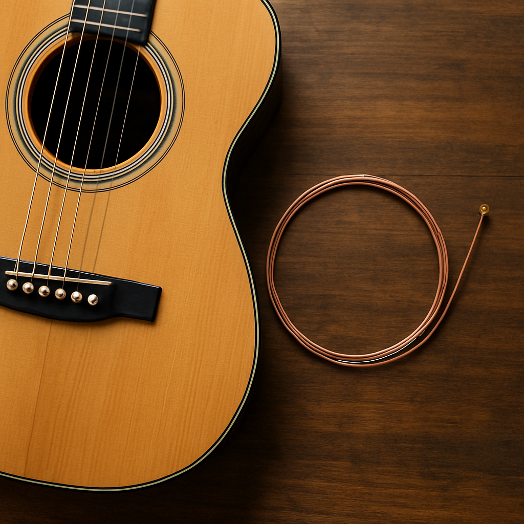 Elixir Acoustic Phosphor Bronze .052 NANOWEB Guitar Strings