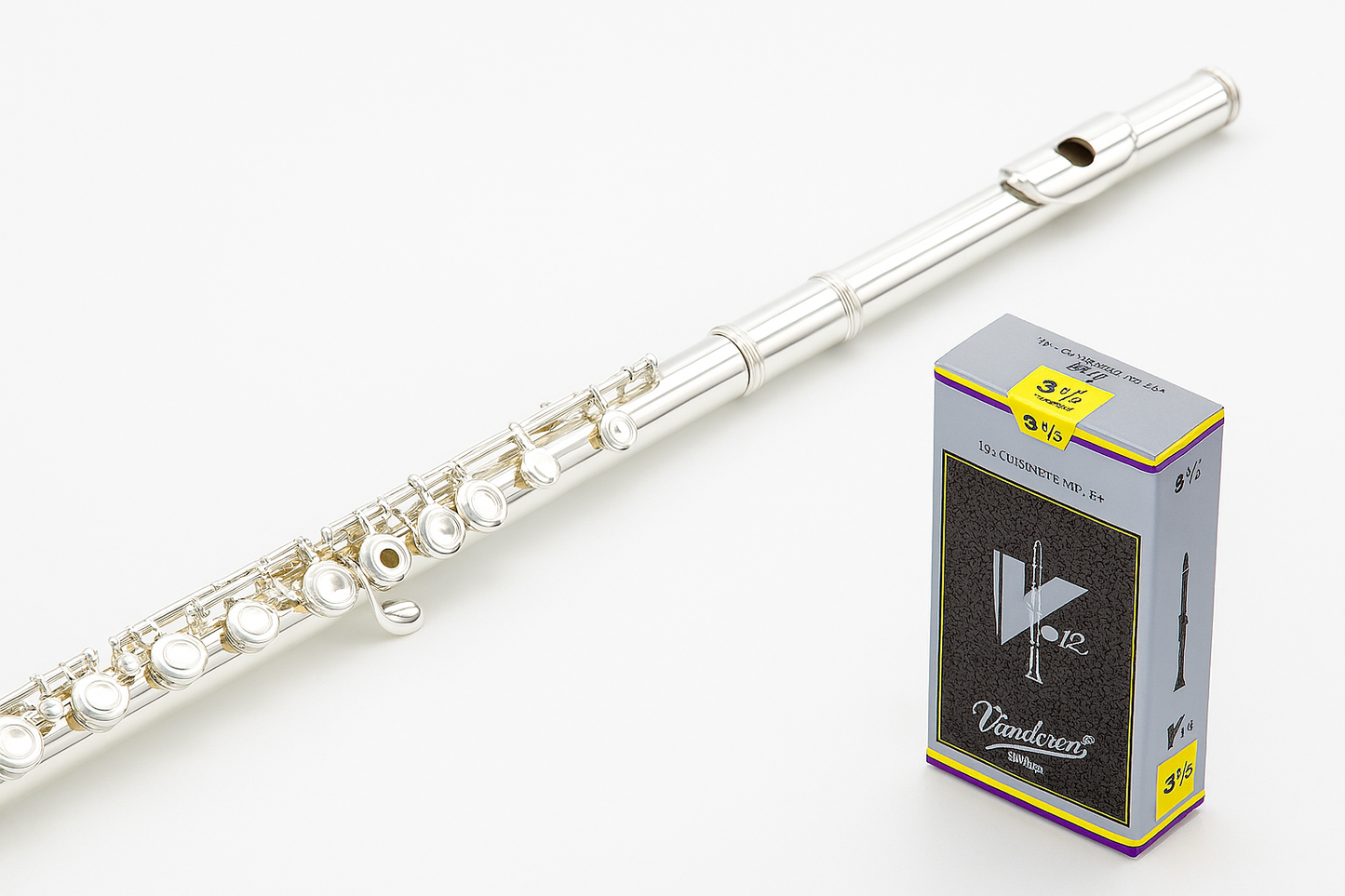 Vandoren V12 EB Clarinet Reeds (3.5 Strength) - Box of Ten