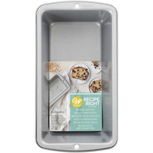 Wilton Recipe Right Non Stick Medium Loaf Pan for Perfect Baking - Gomix Brands Outlet