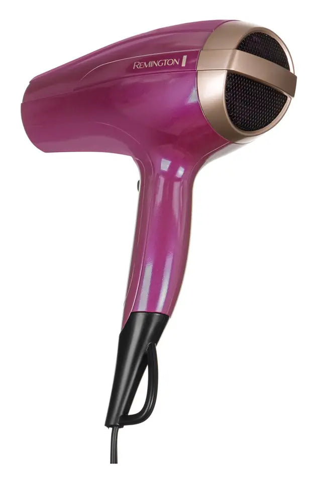 Remington D5219 Powerful 2300W Purple Hair Dryer with Ionic Function