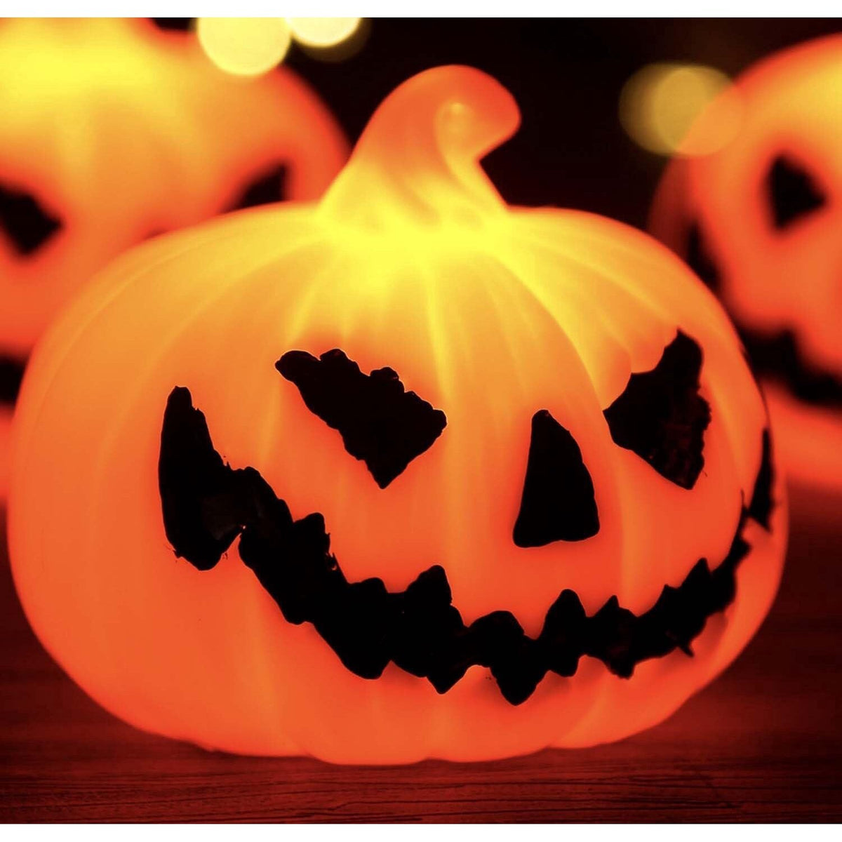 Sunshine Smile Halloween Pumpkin Lanterns 12 Pack
