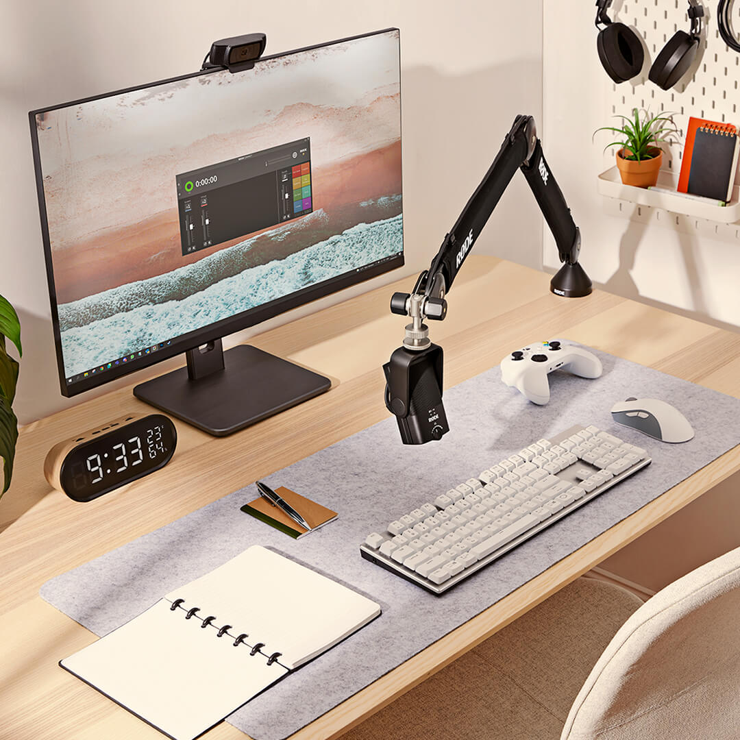 RØDE NT-USB Mini Compact Studio-Quality USB Microphone for Podcasting Streaming Gaming