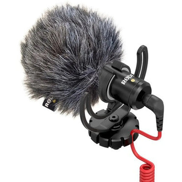 Rode VideoMicro Compact On-Camera Shotgun Microphone for DSLR Mirrorless Phones - Gomix Brands Outlet