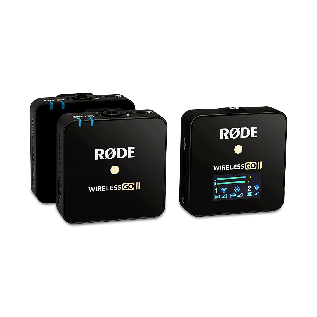 RØDE Wireless GO II Dual Channel Ultra-Compact Microphone System for Content Creation