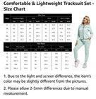 Anotwener Women’s Turquoise Hooded Sweat Suit Set with Black Accents - Gomix Brands Outlet