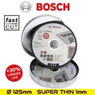 Bosch 125mm Ultra-Thin Stainless Steel Cutting Disc for Angle Grinders