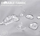 Little Donkey Andy Women's Waterproof Lightweight Gray Rain Jacket