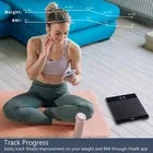 Vitafit Anti‑Slip Smart Digital Bathroom Scale – Precise Body Weight Measurement - Gomix Brands Outlet