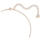 Swarovski Women's Necklace Rose Gold with Circular Pendant - Gomix Brands Outlet