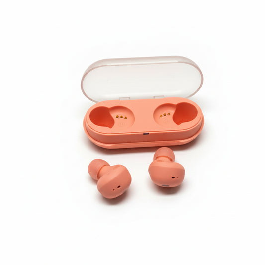 Sony WF-C500 Bluetooth Earphones – Orange with USB‑C Case