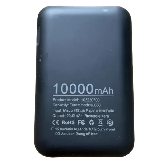 Yoosang Mini 10000mAh Portable Power Bank Black High-Speed Charging - Gomix Brands Outlet