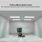 360° 3D Self-Leveling Laser Level with 12 Cross Lines