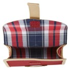 Basil Saddle Bag Portland Dark Red Weatherproof Cotton Leather Vintage Look