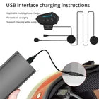 Bluetooth 5.0 Motorcycle Helmet Headset Wireless Motorbike Hands-free Waterproof