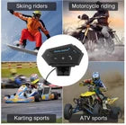 Bluetooth 5.0 Motorcycle Helmet Headset Wireless Motorbike Hands-free Waterproof