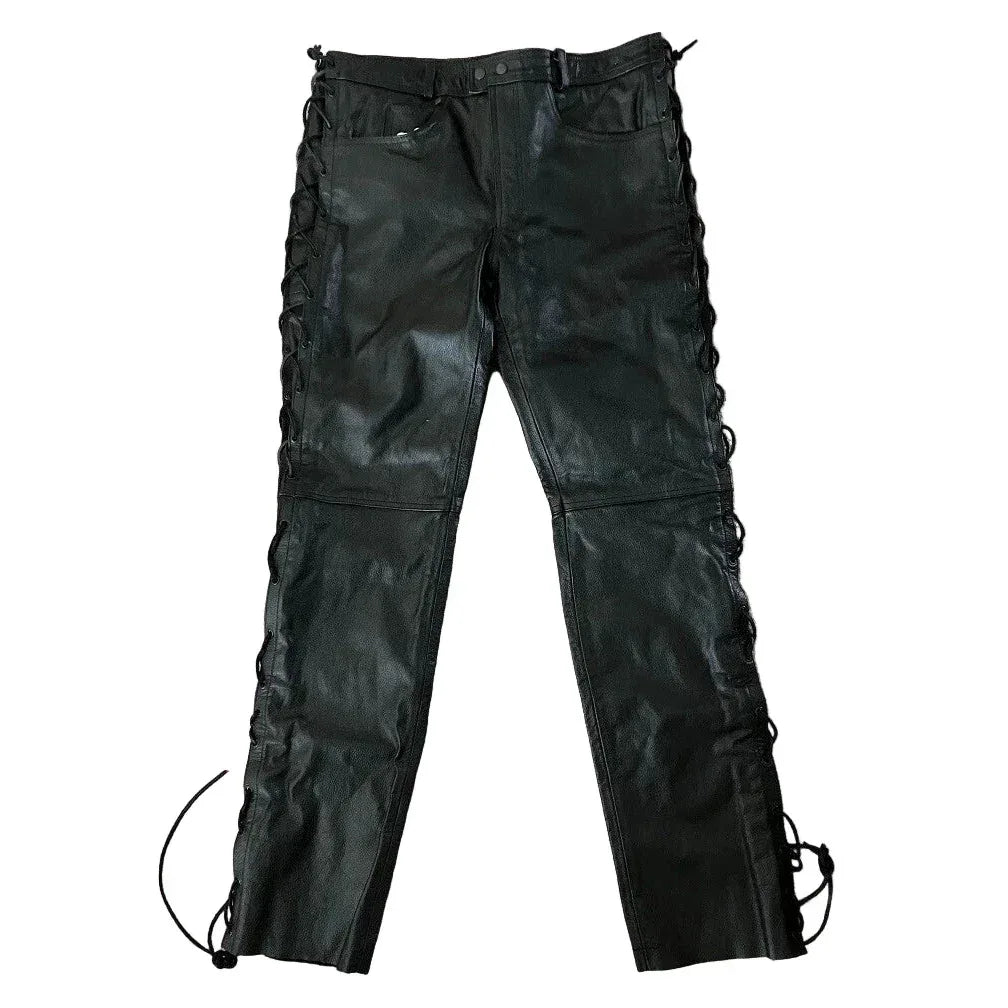 RAD MASTERS Motorcycle Leather Pants | Size 2XL - Gomix Brands Outlet
