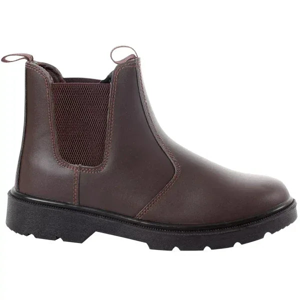 Blackrock Safety Dealer Boots Dark Brown Steel Toe Puncture Slip-Resistant. - Gomix Brands Outlet