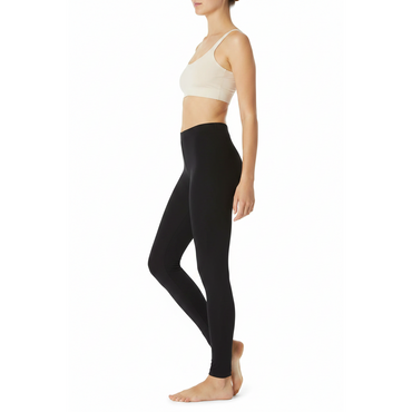 Esmara Women's Thermal Leggings Black Grey Brushed Lining