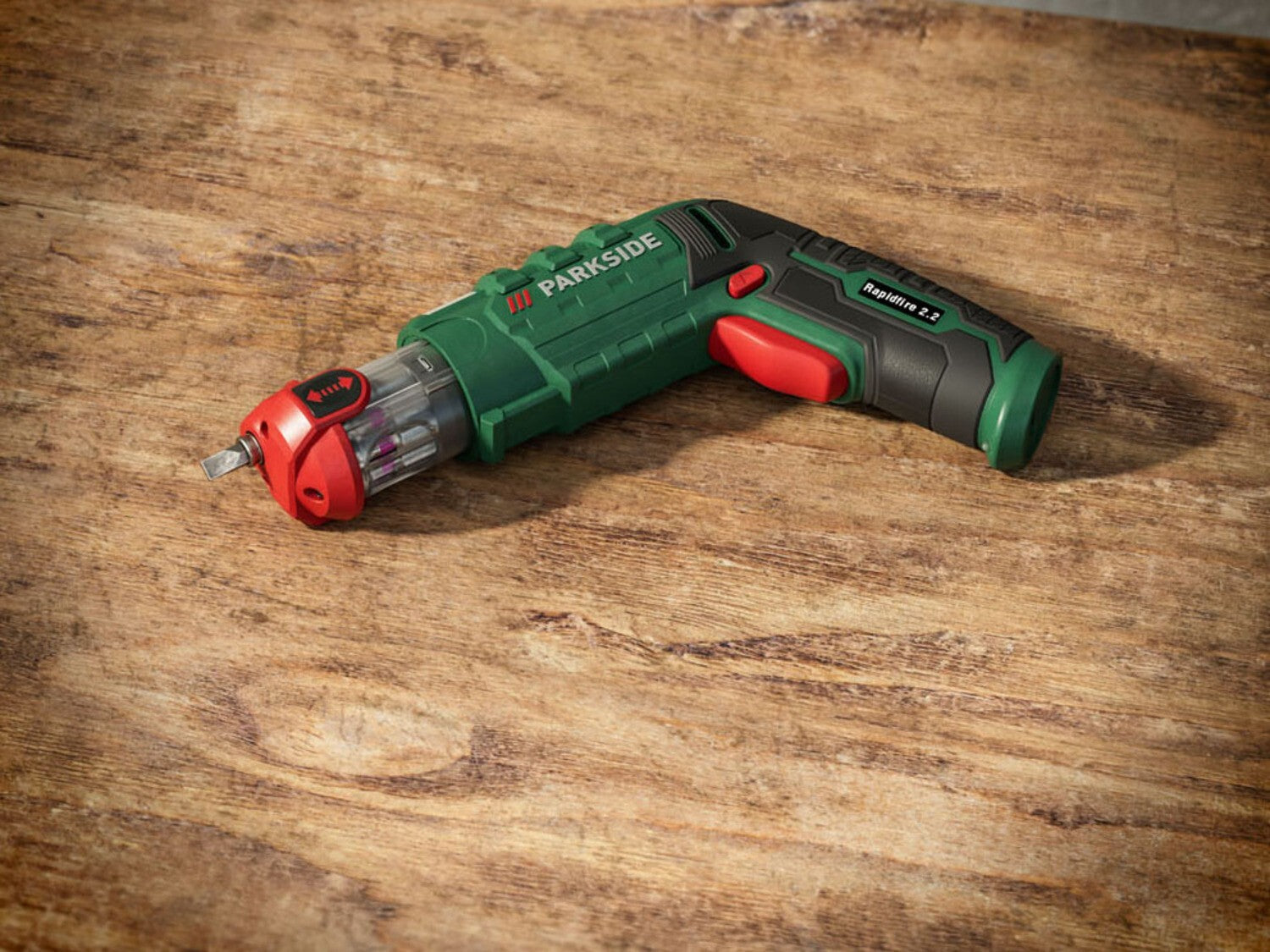 Parkside 4V Multi‑Tip Cordless Screwdriver Rapidfire 2.2 Green