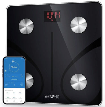 RENPHO Bluetooth Smart Body Fat Scale with 180 kg Capacity