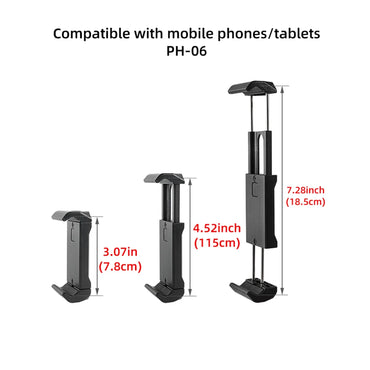 Mini Desktop Tripod set with Phone Holder for DSLR Camera Smartphone - Gomix Brands Outlet