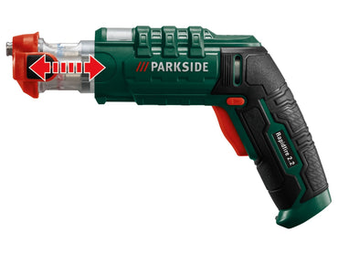 Parkside 4V Multi‑Tip Cordless Screwdriver Rapidfire 2.2 Green