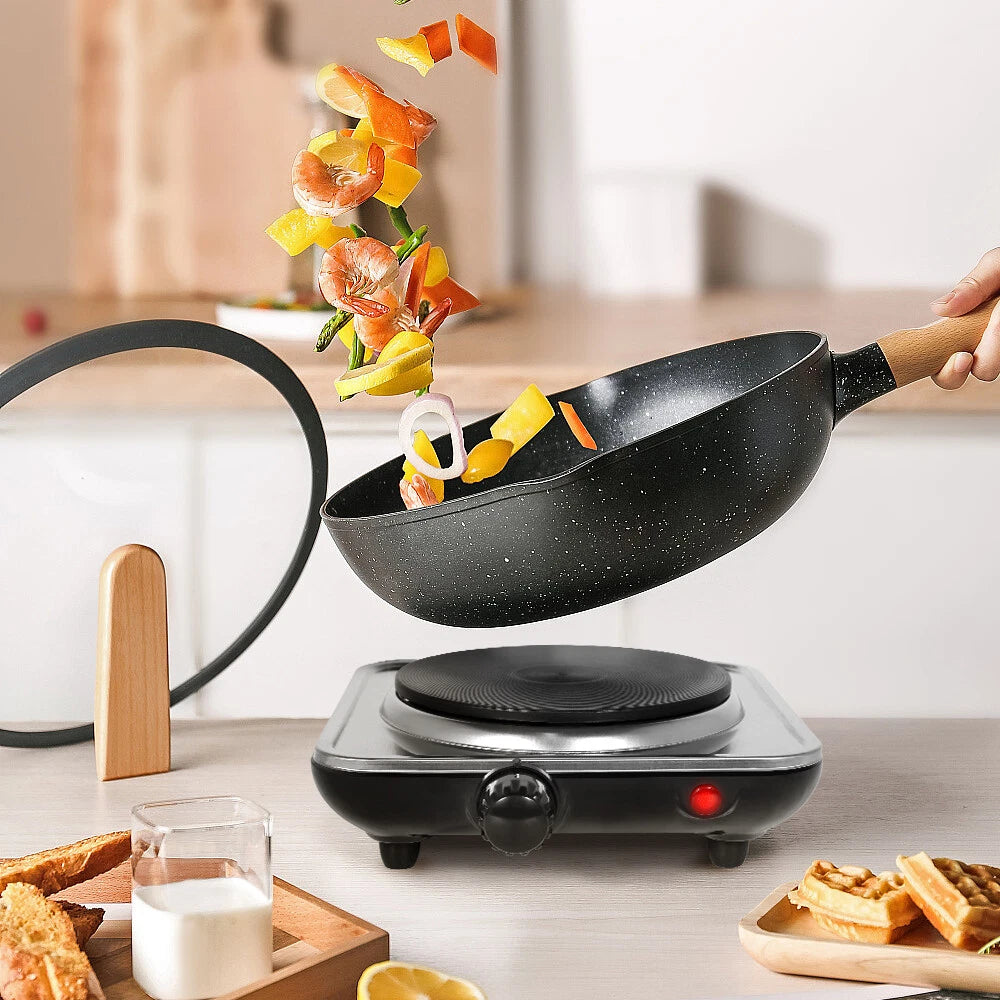Uten Electric Countertop Single Burner 21cm, 1000W