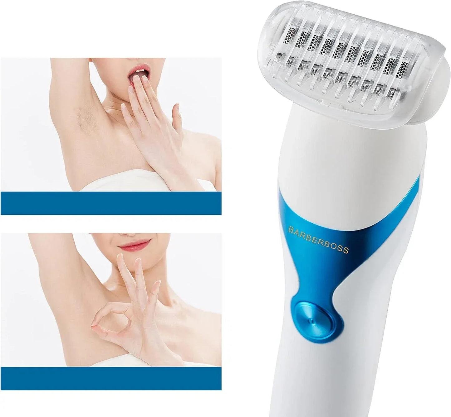 BarberBoss Cordless Women's Electric Shaver for Smooth Body Care - Gomix Brands Outlet