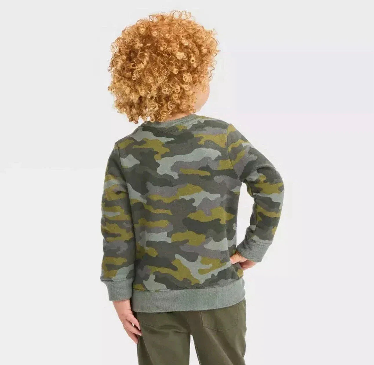 Cat & Jack Toddler Boys Fleece Sweatshirts Green - Gomix Brands Outlet