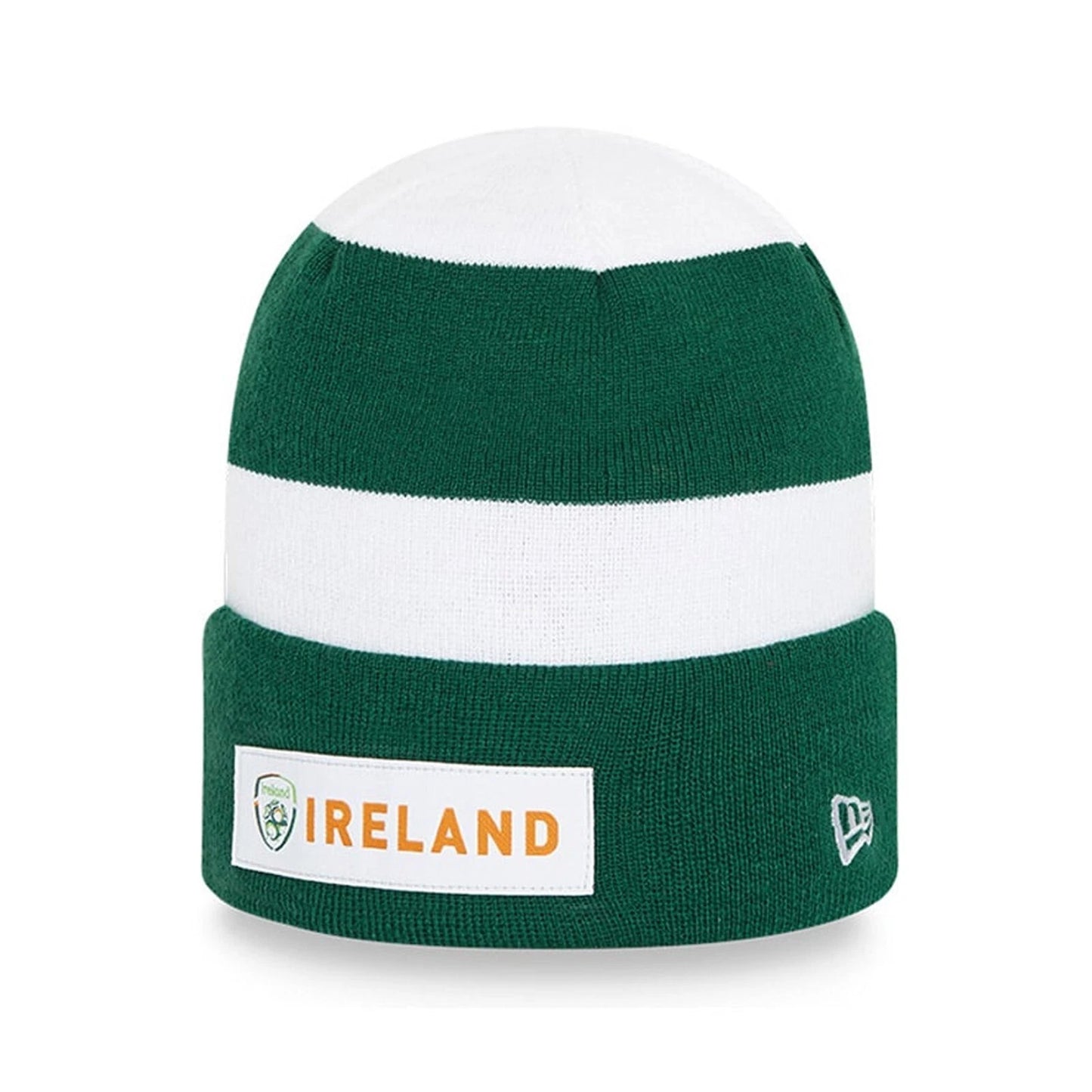 New Era Ireland Football Team Green White Knit Beanie