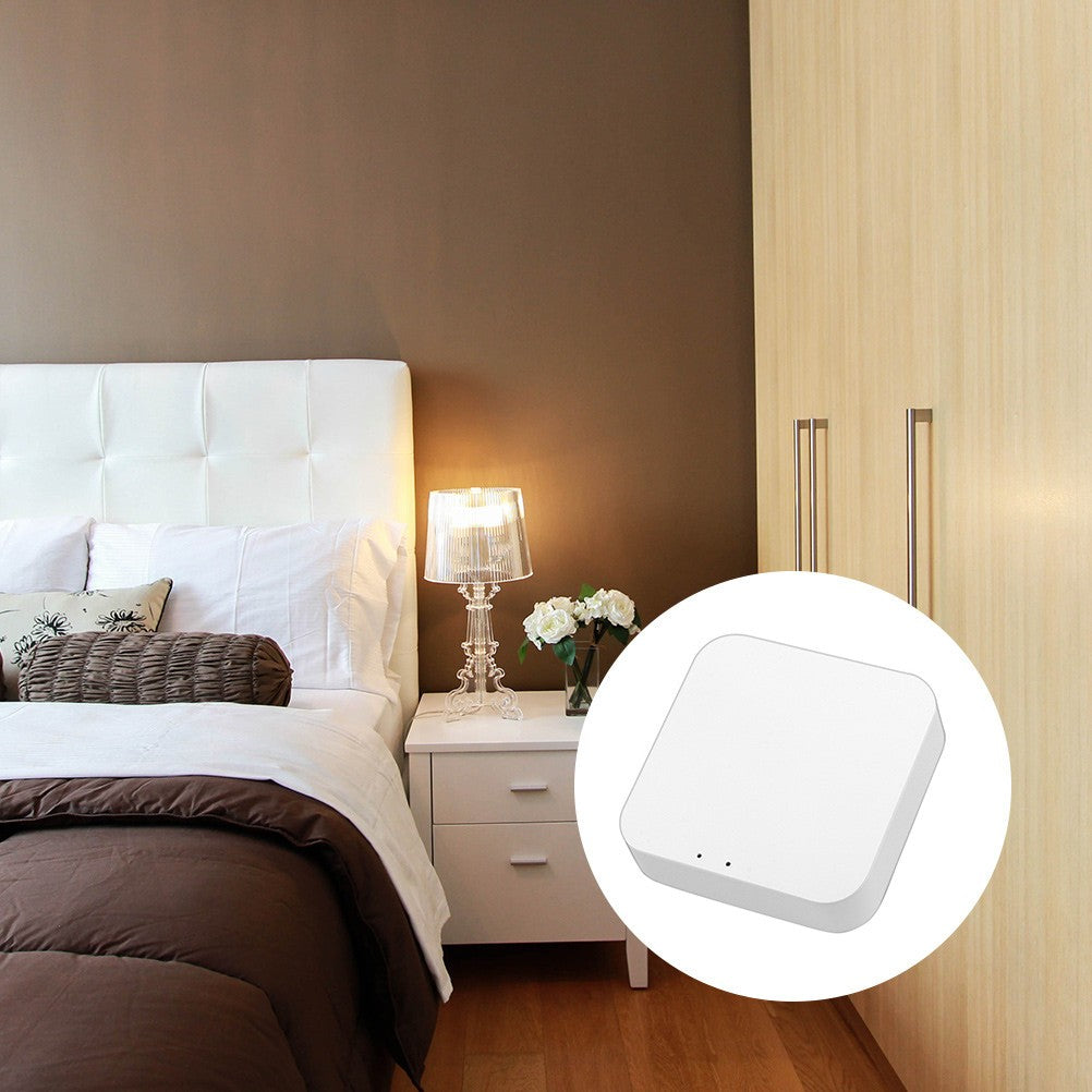 Wireless Zigbee Home Gateway Indoor Smart Hub White