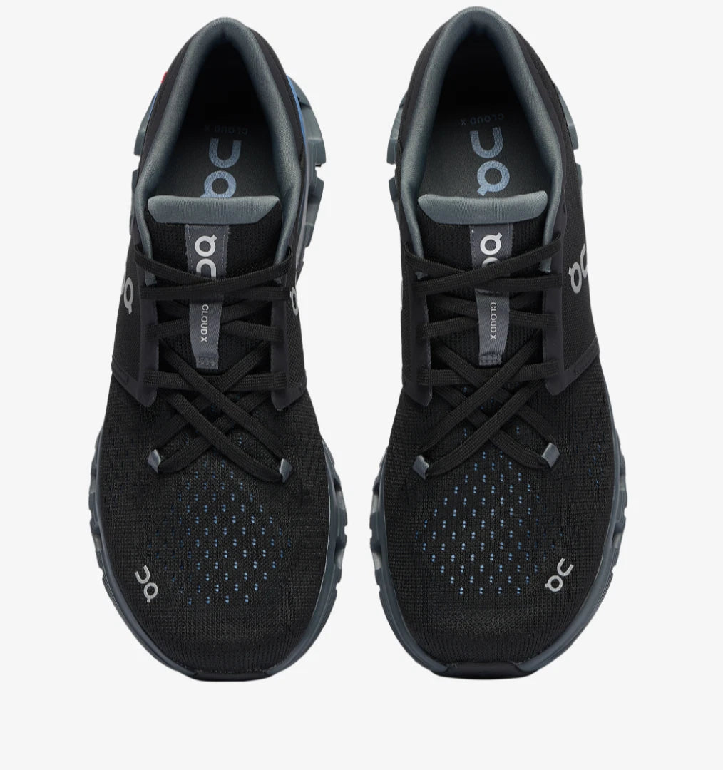 On Cloud X4 Men's Black/Blue Training Shoes 2024