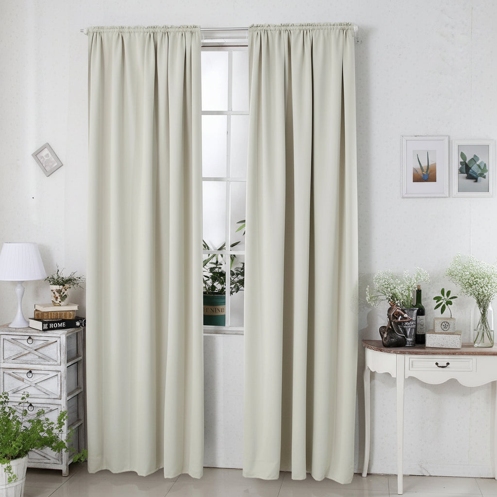 WOLTU Thermal Insulated Blackout Curtains for Living Room, Bedroom (1 Piece)
