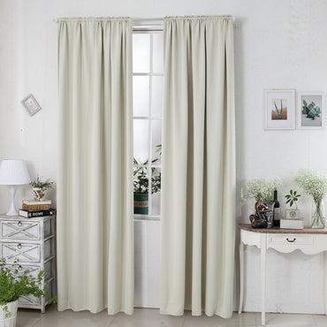WOLTU Thermal Insulated Blackout Curtains for Living Room, Bedroom (1 Piece)