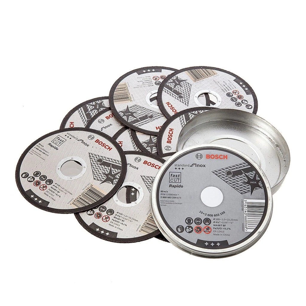 Bosch 125mm Ultra-Thin Stainless Steel Cutting Disc for Angle Grinders