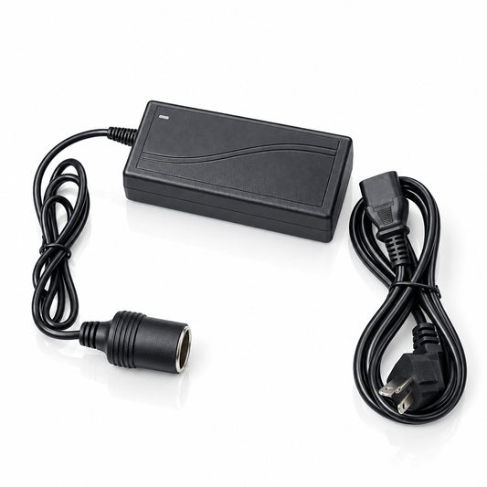 AC to DC Power Converter 220V to 12V 5A 60W Car Cigarette Lighter Socket